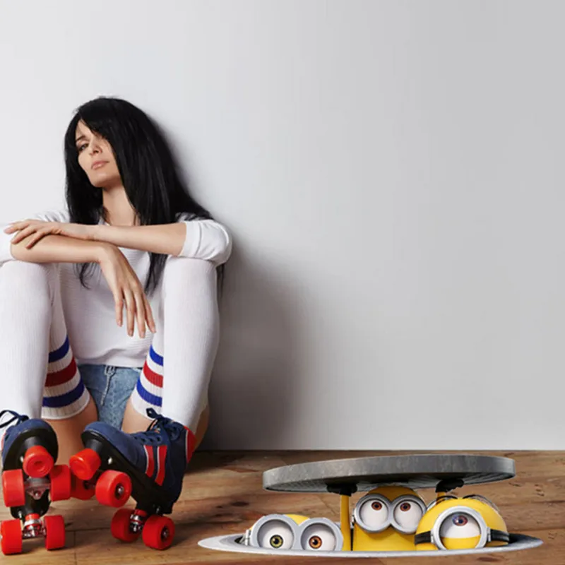 3D мультяшная Наклейка на стену DIY канализационная Настенная s для детской комнаты