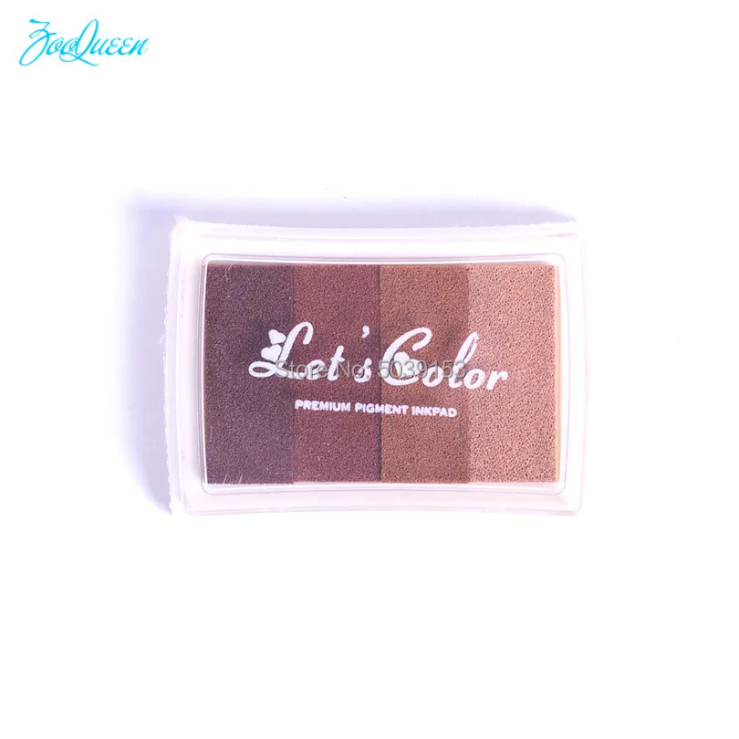 Brown Gradient Символ прозрачные штампы для Making/изготовление карт/Штампы набор канцелярских принадлежностей Детские Рождественские забавные вечерние украшения - Цвет: Brown Gradient