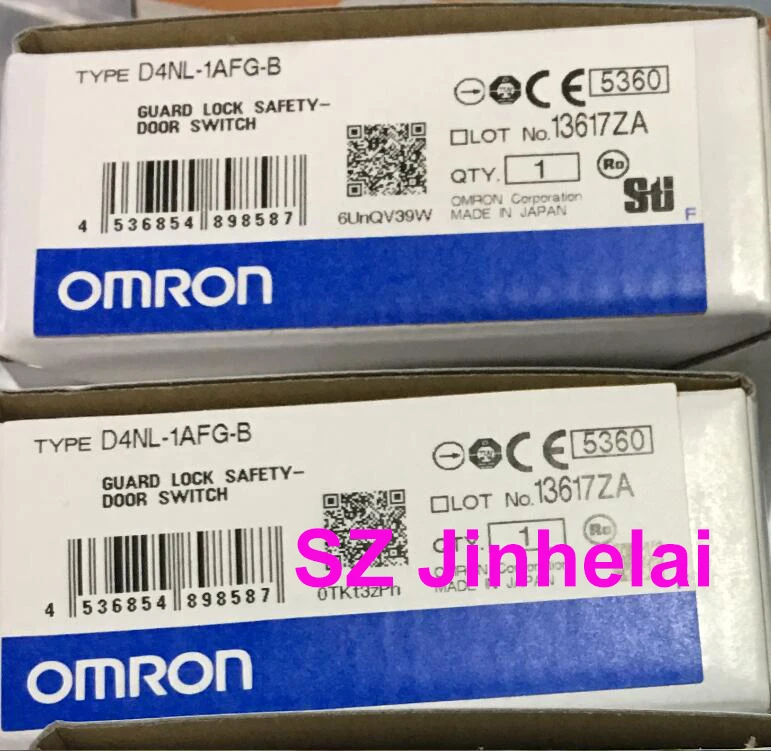 

OMRON D4NL-1AFG-B Authentic original GUARD LOCK SAFETY-DOOR SWITCH