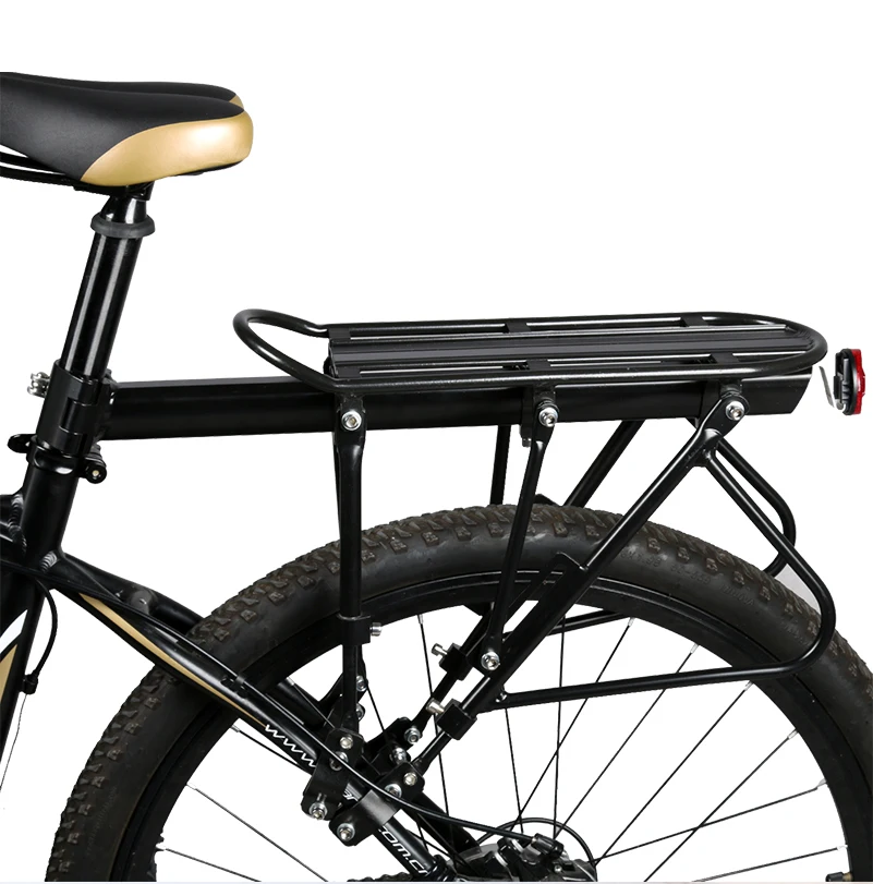 WEST BIKING, велосипедная багажная переноска, задняя стойка для велосипеда, алюминиевый сплав, велосипедная Подседельный штырь, сумка, держатель, подставка, 140 кг, максимальная велосипедная стойка