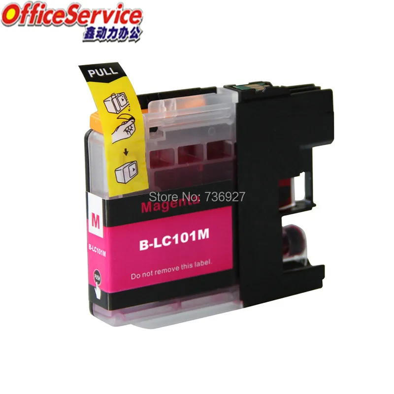 5X LC101 LC103 Совместимый струйный картридж для принтера Brother MFC J470DW J475DW J870DW|inkjet