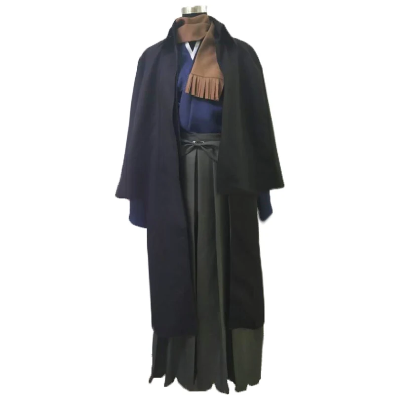 Fate Grand Order FGO assassin Okada Косплей костюм с плащом 11|Костюмы аниме| |
