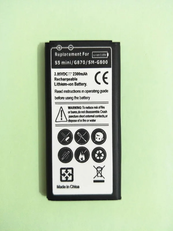 B TAIHENG черный 2300mAh S5 MINI аккумулятор для Samsung Galaxy Mini G800 G800F G800H G800A G800Y G800R EB