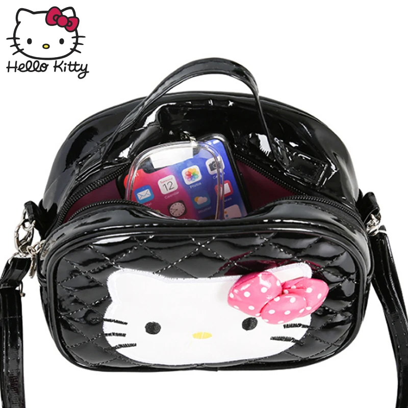 Hello kitty/Детская Повседневная модная сумка на одно плечо с бантом из мультфильма
