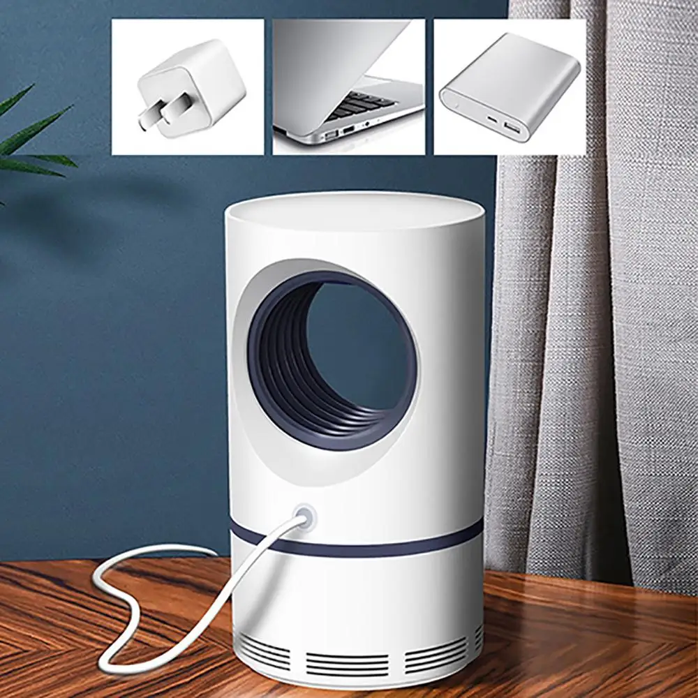 Электронная лампа от комаров USB power UV ловушка для комаров светильник светодиодный ловушка для вредителей ловушка Удобная Бесшумная для спальни на открытом воздухе
