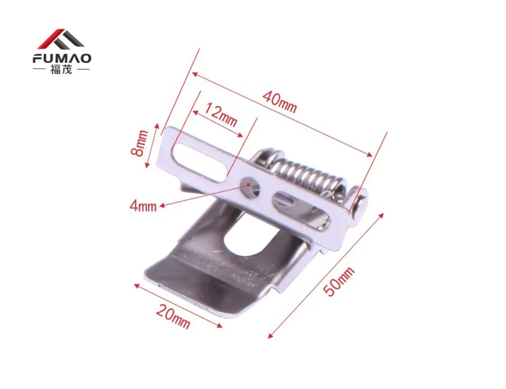 

FUMAO Wholesale downlight torsion spring clips for recessed lighting 60x20mm