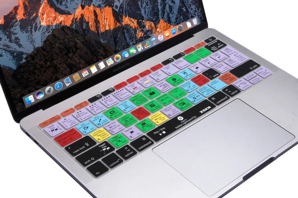 Чехол для клавиатуры XSKN Smart Skin прочная силиконовая пленка Macbook 12 дюймов A1534 дизайн
