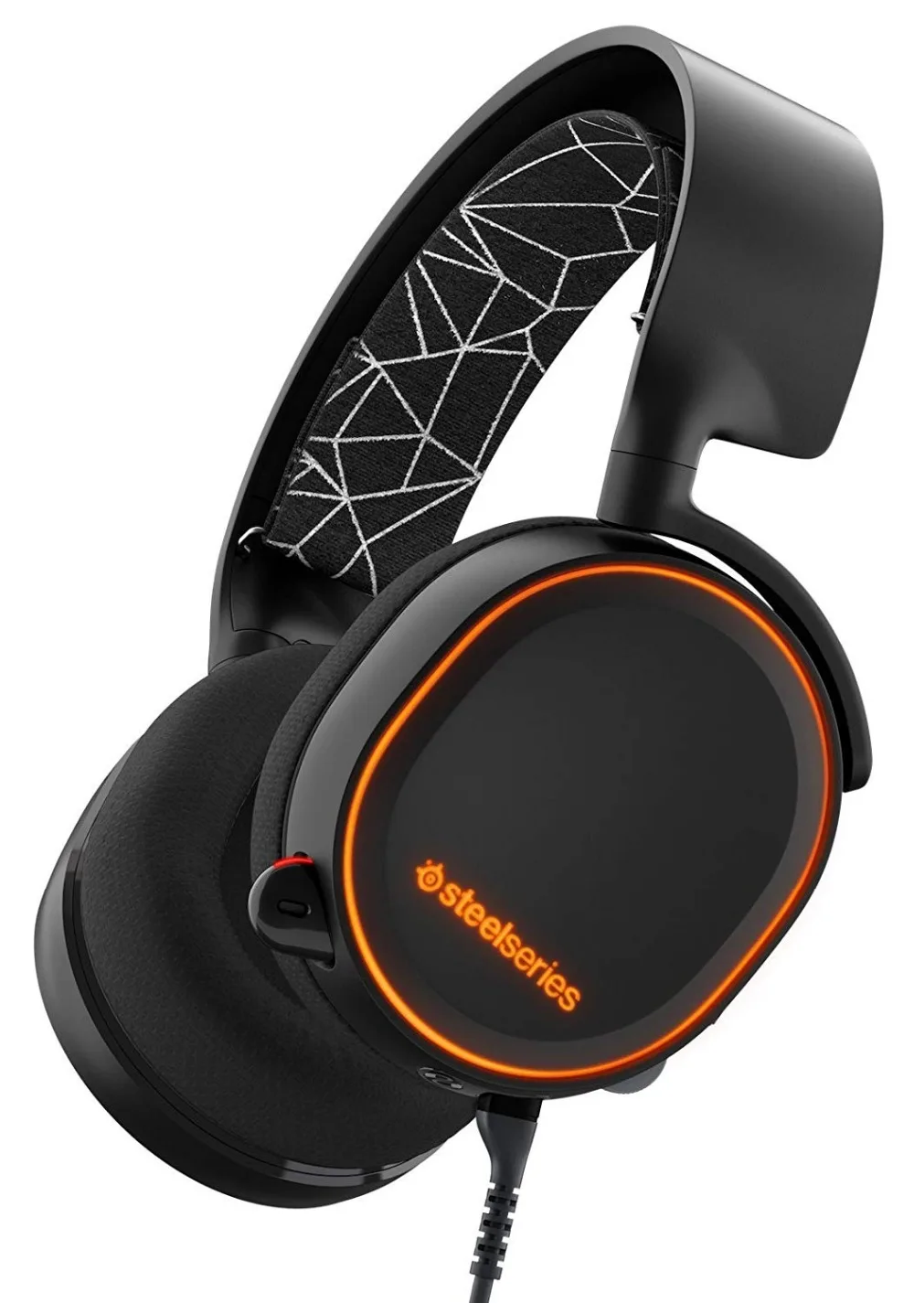 Игровая гарнитура SteelSeries Arctis 5 с наушниками DTS: X 7 1 Surround для ПК PlayStation 4 VR Android и iOS
