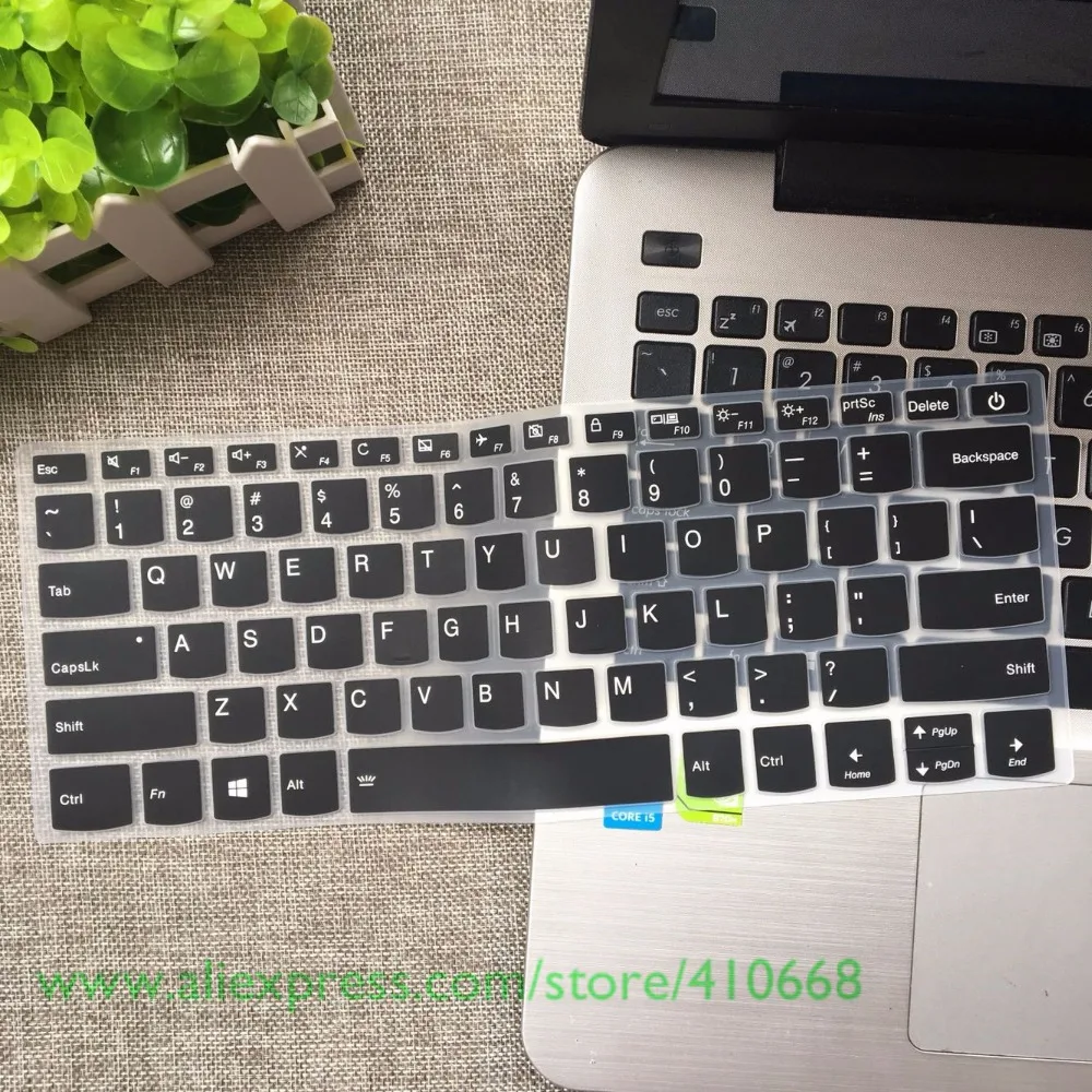 Силиконовый чехол для клавиатуры 14 дюймов Lenovo yoga 720 15 520s Flex 5 ideapad 120s