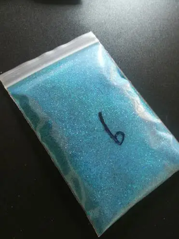 blue Лазер 0,2 мм 008 размер цветной блестящий порошок, голографический блеск для ногтей 10 г в одном пакете голографический смешанный цвет блестящий порошок - Цвет: blue