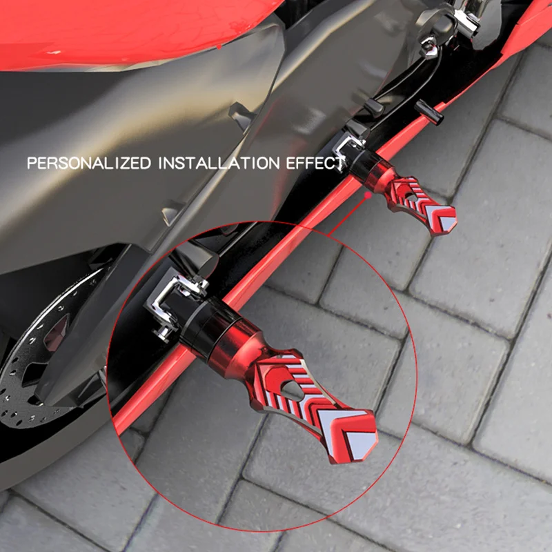 Универсальный мото rcycle педаль задний ножной штатив модифицированный