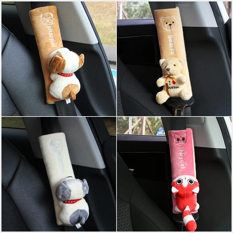 2 шт. в упаковке универсальные накладки на ремень безопасности для