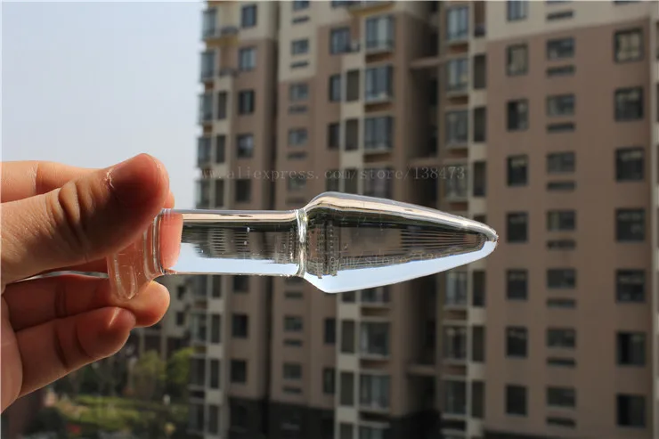 Стеклянные анальные мини-игрушки 12*3 см Анальная пробка бусины секс-игрушки для