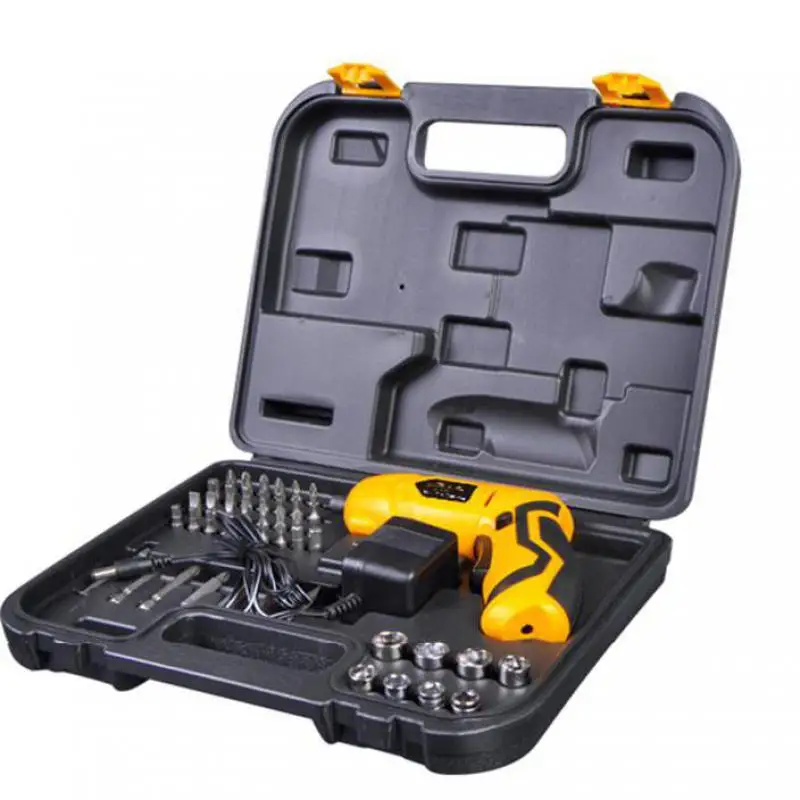 45 шт. набор перезаряжаемых беспроводных реверсивных электрических отверток 4 8