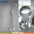 Смесители для душа GAPPO, настенный кран griferia из латуни, для ванной комнаты, набор для белого цвета