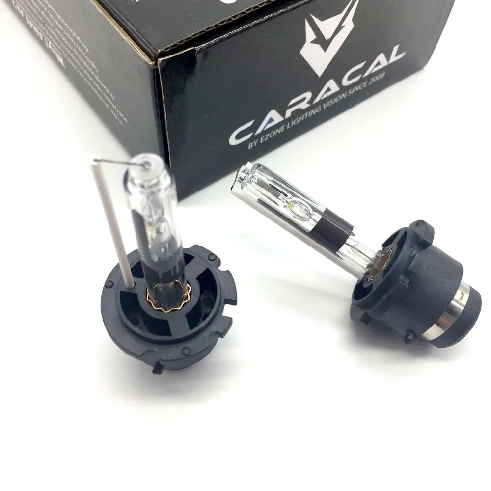 2 x D2R натуральная ксеноновая лампа CARACAL Замена для PHILIPS GE 8000K Совместимость с 85126 66050 66250