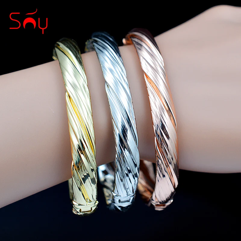 Sunny Jewelry хит продаж большой круглый Набор браслетов для женщин Браслет манжета