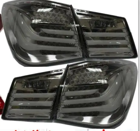 2009 to 2013 Black 1 комплект автомобильные задние фары для задней фары Chevrolet Cruze~ /2009~ 2013LED Cruze задний фонарь DRL+ тормоз+ Парк+ вращающаяся лампа - Цвет: 2009 to 2013 Black
