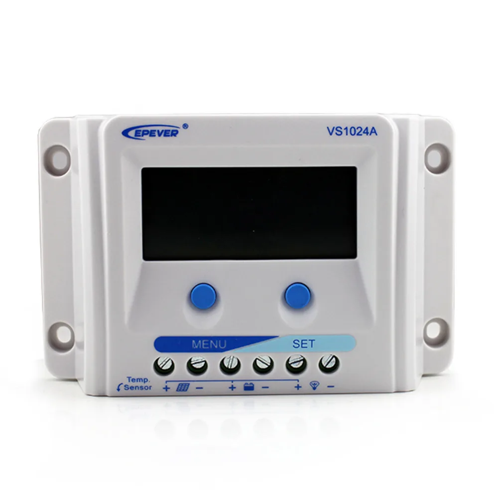 Контроллер ЖК дисплея EPEVER pwm 10a VS1024A контроллер солнечного зарядного устройства 10A