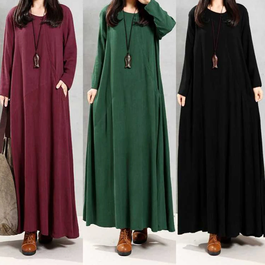 Muslim Kimono Abaya Dubai Islamic Clothing Dress Long Dresses For Women Female Turkish Kaftan Bangladesh Oman |