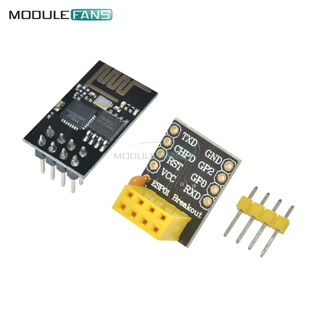 ESP 01 01S Esp8266 модель ESP8266 серийный макетный адаптер для WiFi трансивера модуль Breakout