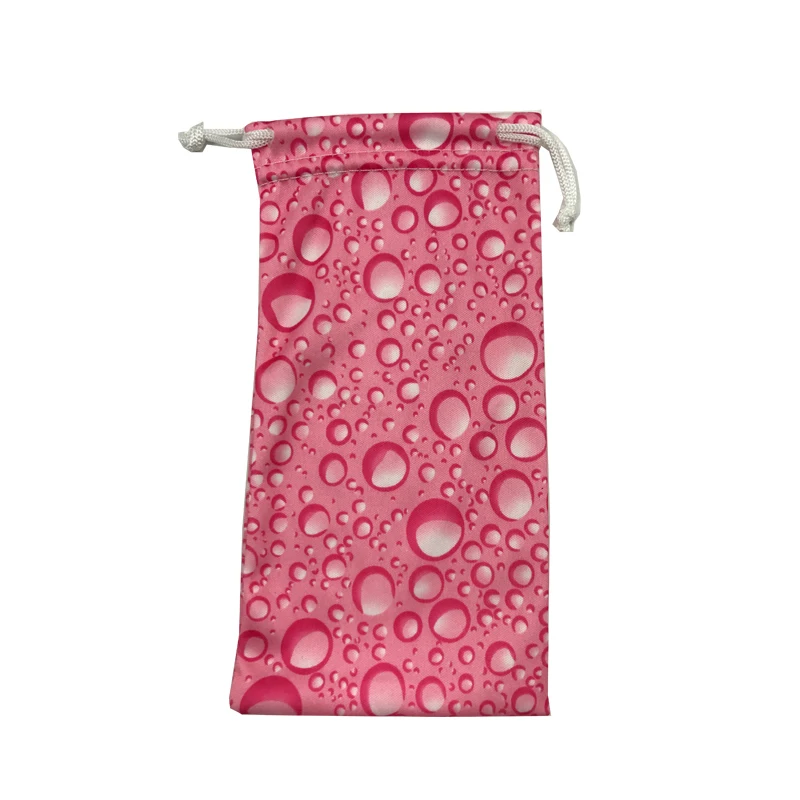 YPAY fashion high-grade microfiber needle two water drops pattern glasses bag sunglasses | Аксессуары для одежды