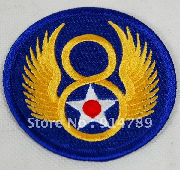 WW2 US 8TH DIVISIONAL PATCHES THE &quotMIGHTY EIGHTH&quot AIRFORCE -32143 | Дом и сад
