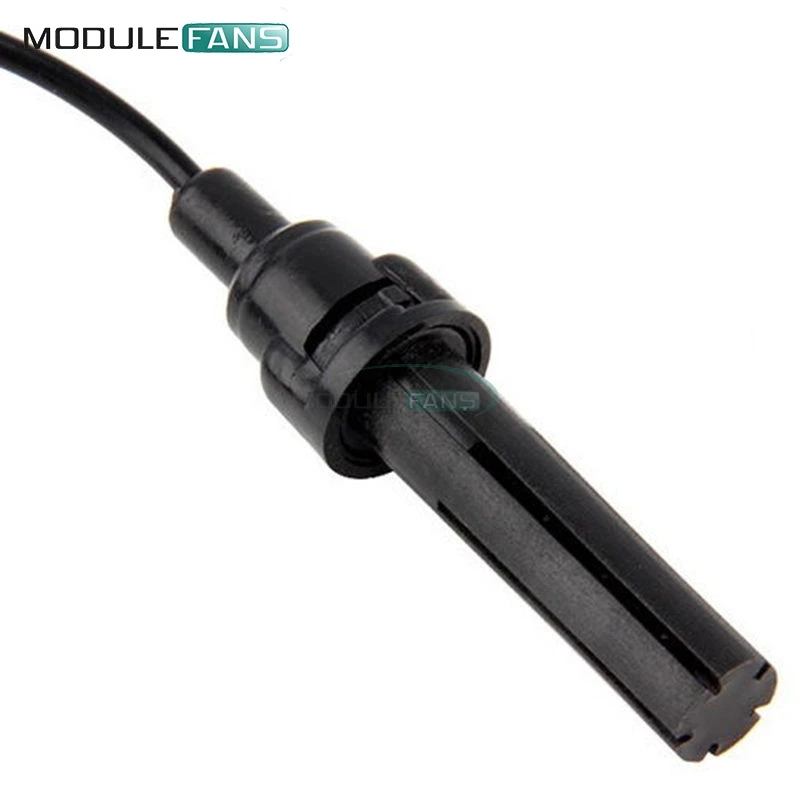 

Professional Mini Probe Digital LCD Thermometer Hygrometer Humidity Temperature Meter Indoor Digital LCD Display Black