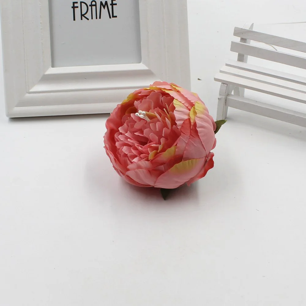 1 pieces of peony flower head DIY high quality rayon wedding home decoration party decorated | Дом и сад