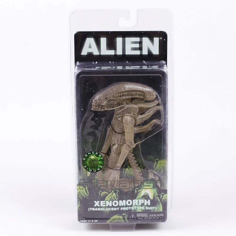 NECA инопланетянин по сравнению с хищником ксеноморф/воин инопланетянин/сетка ПВХ