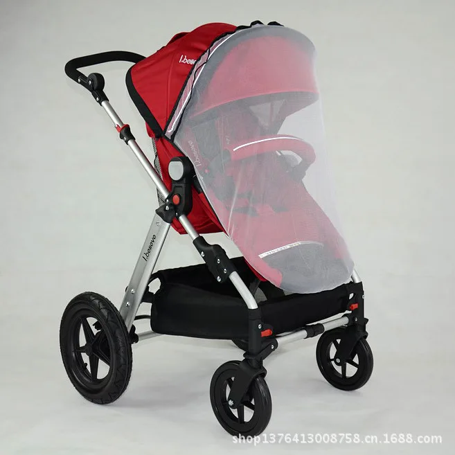 Уличная противомоскитная сетка для коляски полное покрытие защита от укусов