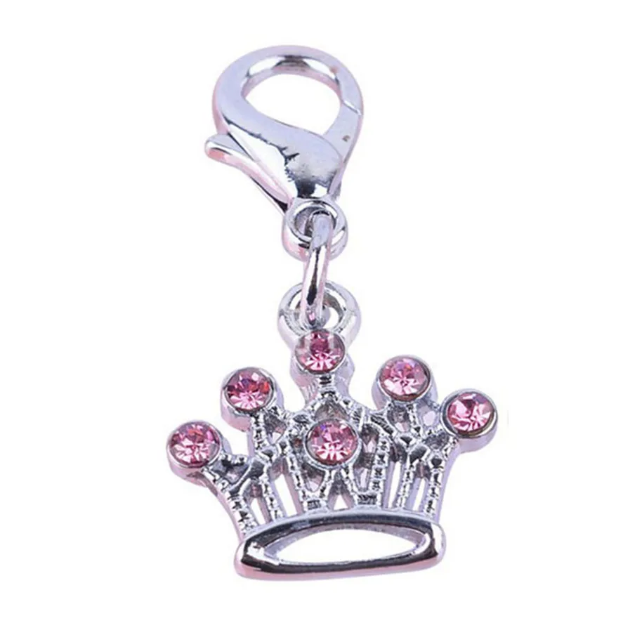 Новая корона ID домашнего питомца бирка для собаки 1 шт. креативный алмаз