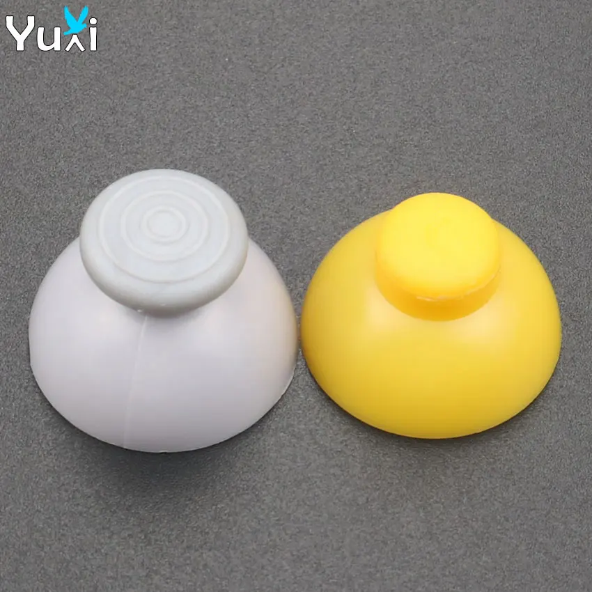 YuXi 2 шт. серый и желтый аналоговый джойстик Стандартная Крышка для геймпада
