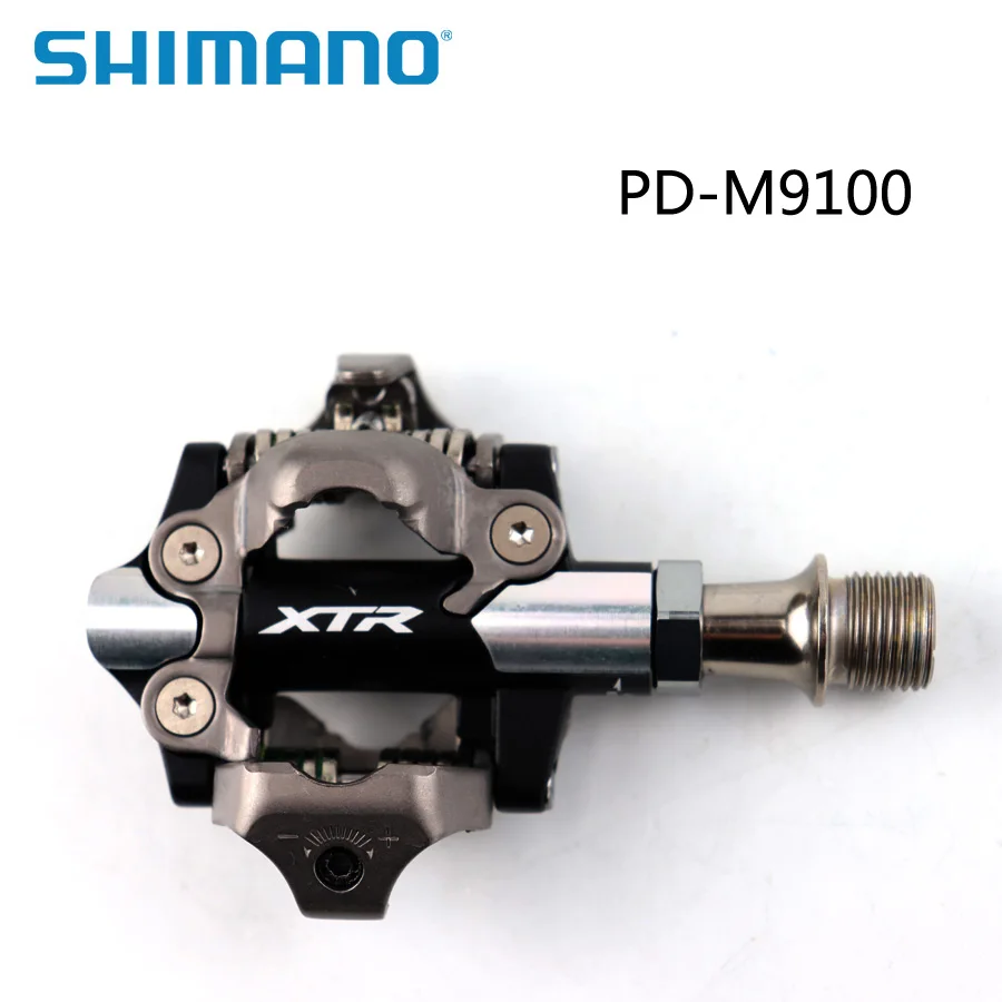 SHIMANO XTR PD M9100 Оригинальная коробка SPD горный велосипед MTB педали включают в себя SM