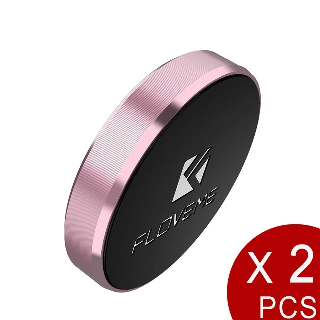 2 Pcs Pink Floveme 2 шт. Дешевые поп-Автомобильный держатель телефона для iphone Универсальный сильное магнитное стенд многофункциональный стены Desktop Поддержка разъем держатель для телефона в машину держатель для телефона - Цвет: 2 Pcs Pink