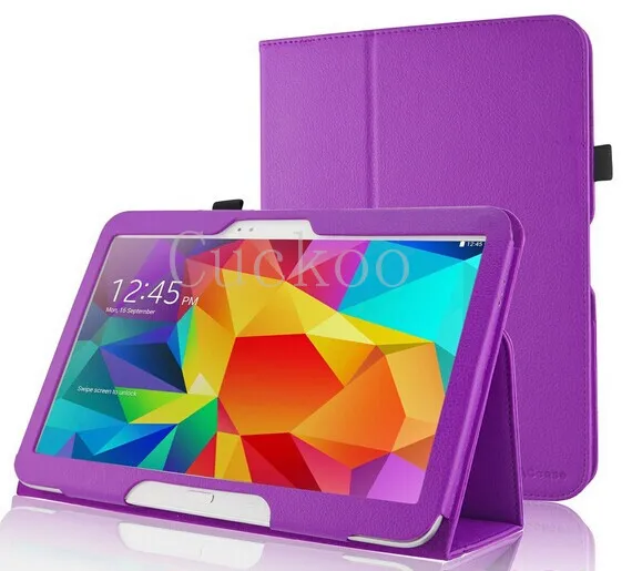 CucKooDo 50 шт./лот для Samsung Galaxy Tab 4 10 1 чехол книжка тонкий премиум Vegan кожаный дюймов|for