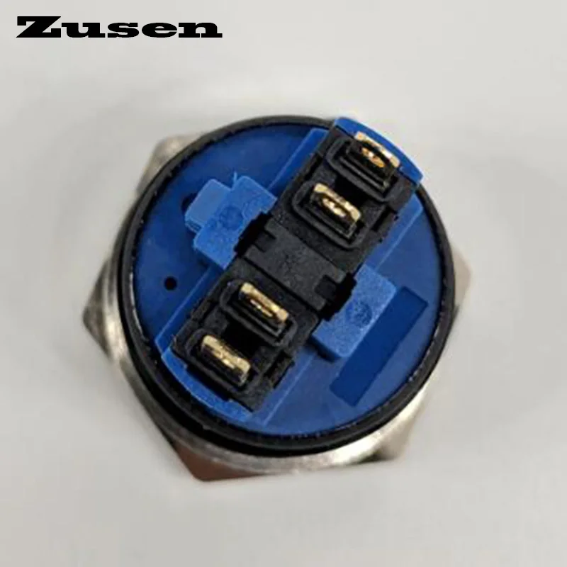 

Zusen 22mm black aluminum oxide ZS22-11Z/A on/off type Push Button Switch