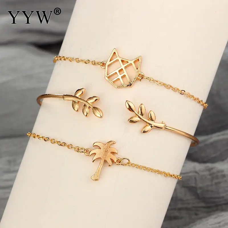 3 шт./компл. Модный Набор браслетов для женщин | Украшения и аксессуары