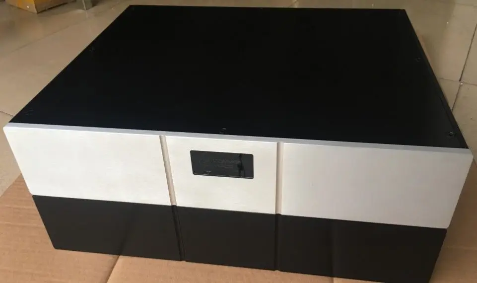 DIY полностью алюминиевый предусилитель шасси/усилитель мощности Корпус 430*90*358