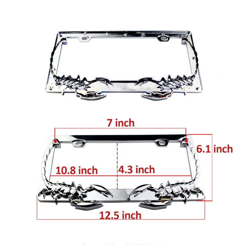 Автомобильный Стайлинг Loyalty 2 шт. JDM передняя и задняя с изображением скорпиона