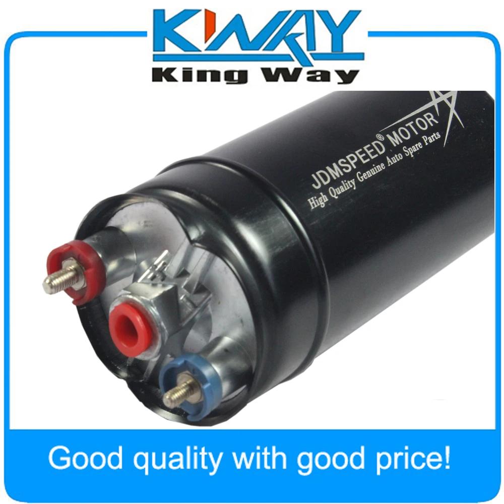 Бесплатная доставка - Новый внешний встроенный топливный насос 380 л/ч 10AN вход + клапан проверки 8AN выход JDMSPEED.