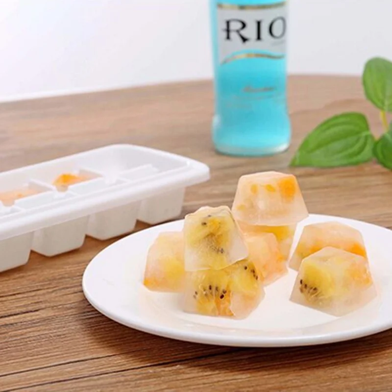 Высокое качество утолщенные пластиковые 48 сетки льда Куб Плесень со съемной