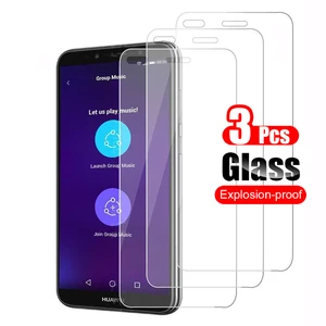 3Pcs For Huawei P9 lite mini Tempered Glass Screen Protector Protective Film 9H Scratch Proof Glass  in Pakistan