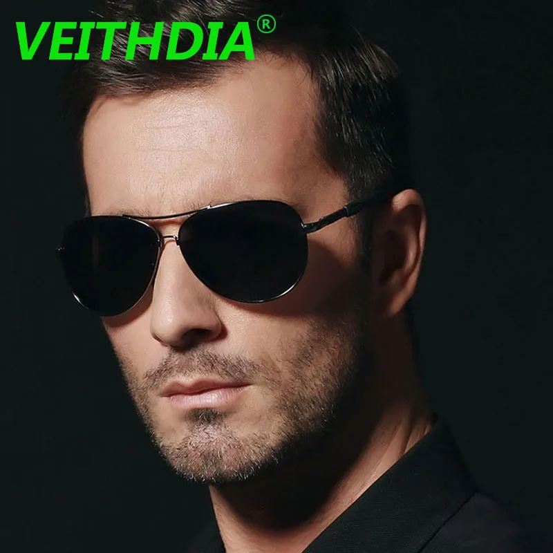Бренд VEITHDIA, поляризационные солнцезащитные очки, мужские солнцезащитные очки для вождения, UV400, мужские аксессуары, очки oculos de sol masculin для мужчин, 3088