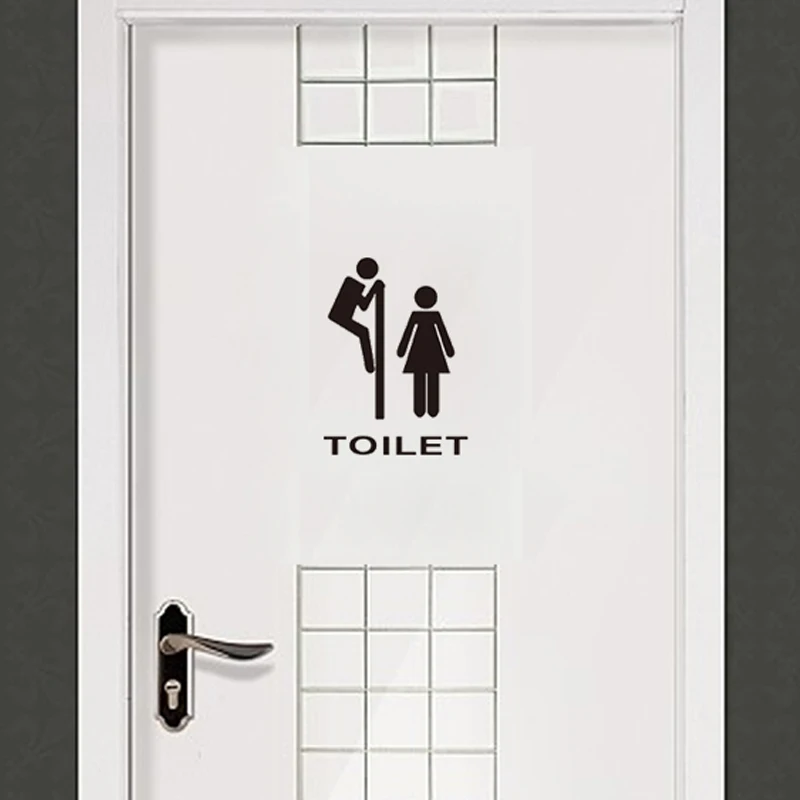 Виниловый арт Декор для ванной комнаты наклейки туалета на стену сделай сам|poster