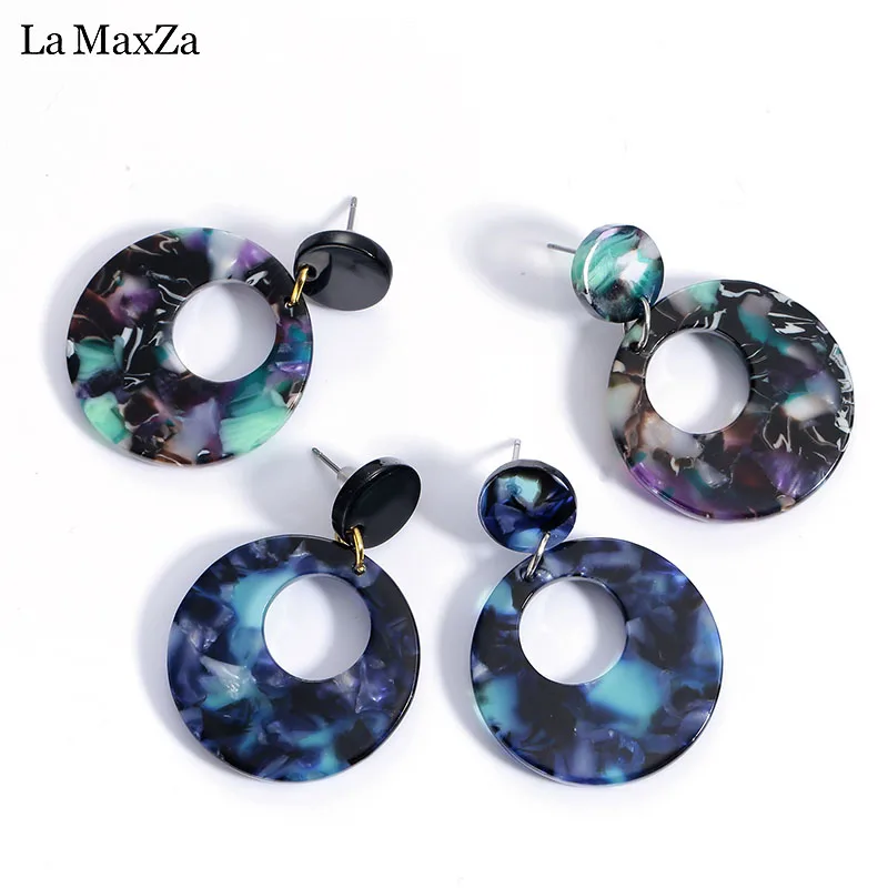 Женские серьги гвоздики с ацетатным покрытием|fashion stud earrings|stud earringswomen earrings |