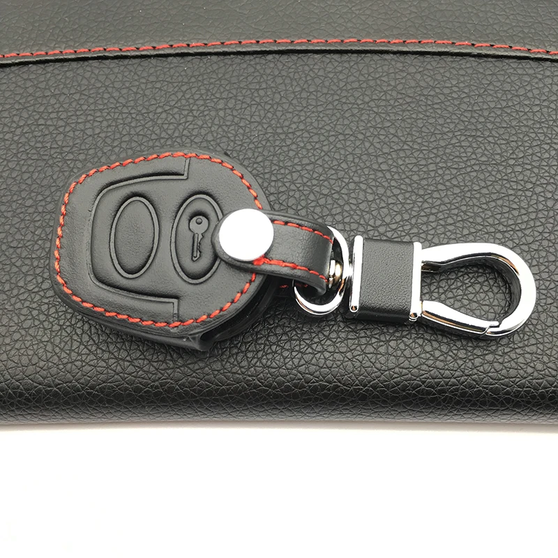 Чехол из натуральной кожи для арендного ключа чехол Seat Ibiza Leon Volkswagen VW Golf Polo Passat Jetta