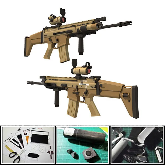 Бесплатная пересылка новый 2016 классический оружие пистолет модель бумаги