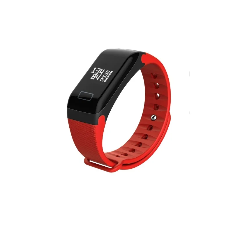 Лидер продаж 0 66 дюймов Smartband крови Давление сердечного ритма умный Браслет F1