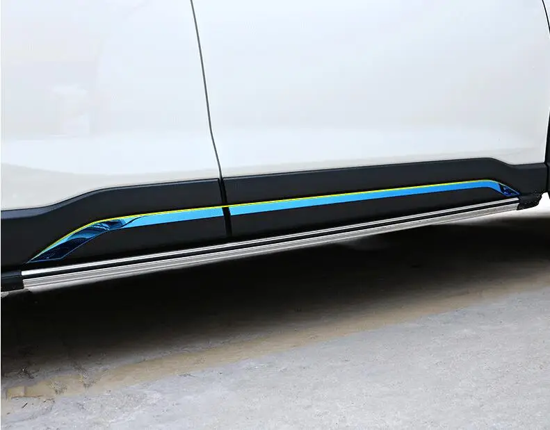 ABS Хромированная нержавеющая сталь Боковая дверь корпус протектор молдинговая